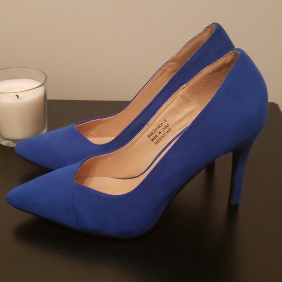 Royal blue Heels - Picture 2 of 5